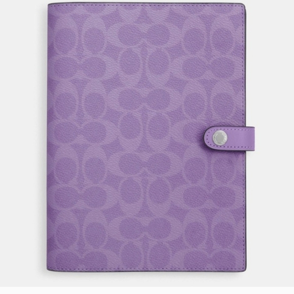 Coach Other - NWT Coach Notebook and Pencil Case PURPLE IRIS